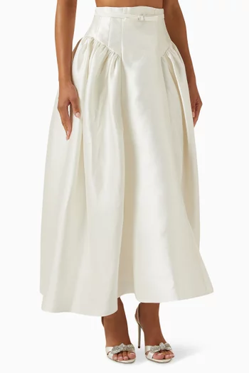 Cleo High-waisted Skirt in Jacquard