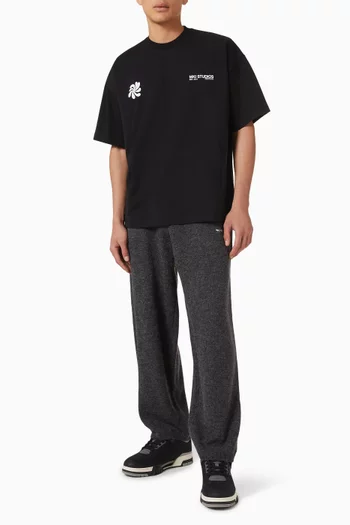 Abstract T-shirt in Cotton