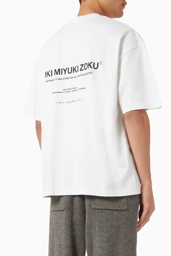 Design Studio T-shirt in Cotton