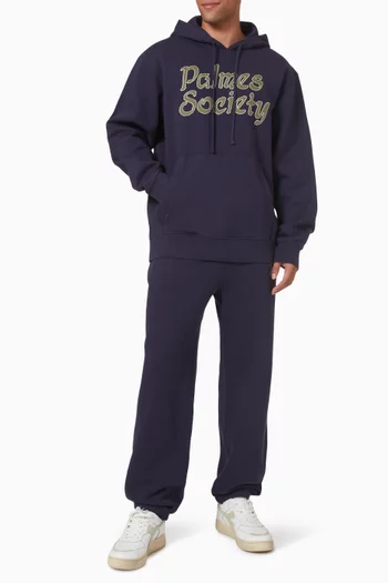 Society Hooded Sweatshirt in Organic Cotton-blend