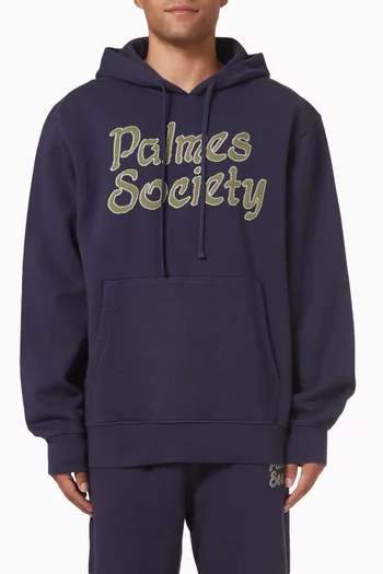 Society Hooded Sweatshirt in Organic Cotton-blend