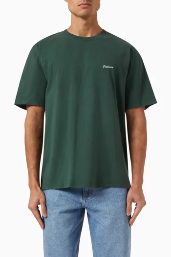 Dyed Logo T-shirt in Cotton-jersey