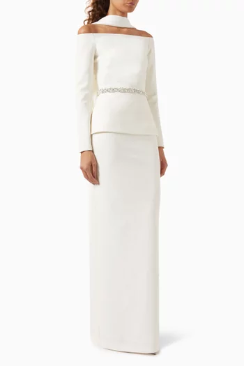 Lucile & Sidha Co-ord Set in Crepe