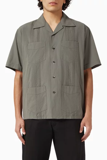 Guayabera Shirt in Cotton