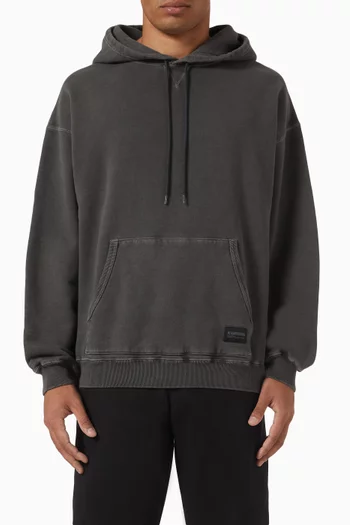 Pigment Dyed Sweat Hoodie in Cotton
