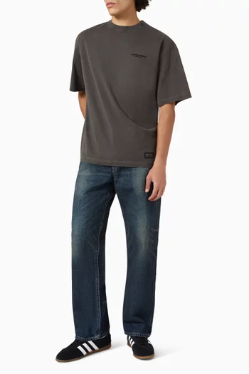 Pigment-dyed T-shirt in Cotton