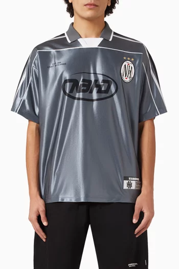 Game Shirt in Tricot Satin