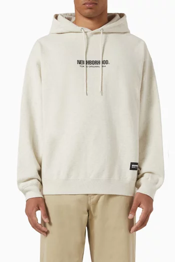 Solid Sweat Hoodie in Cotton