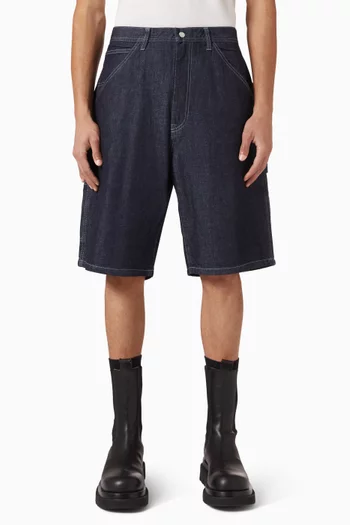 Painter Shorts in Denim