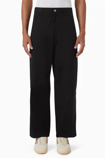 BW Plain Pants in Cotton Canvas