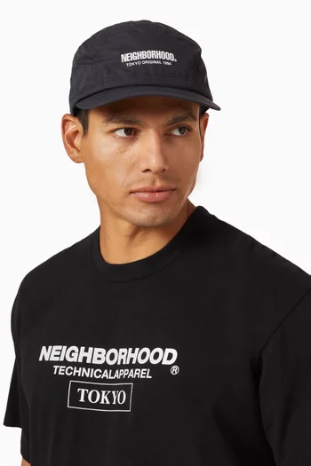 Logo Jet Cap in Cotton-canvas