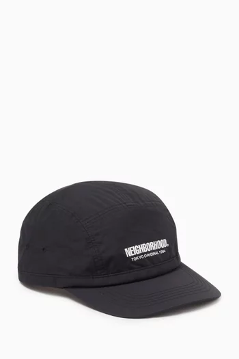 Logo Jet Cap in Cotton-canvas