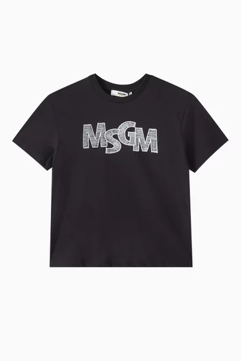 Logo Graphic T-shirt in Cotton