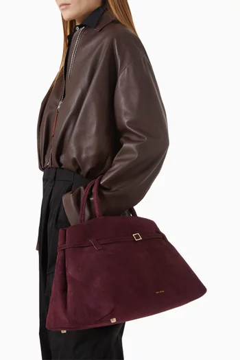 Le Cambon 40 Tote Bag in Suede