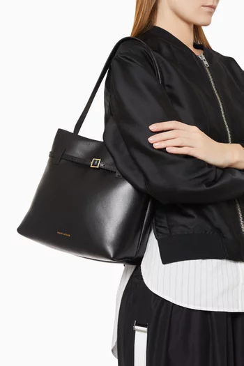Mini Tote Du Jour Bag in Calf Leather