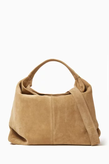 Gala Shoulder Bag in Suede