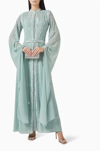 Beaded Maxi Dress