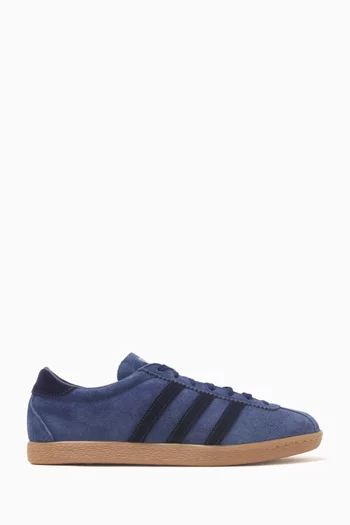 Tobacco Low-top Sneakers in Suede