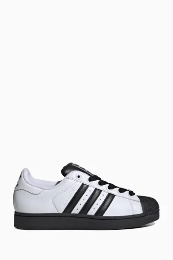 Superstar II Sneakers in Leather