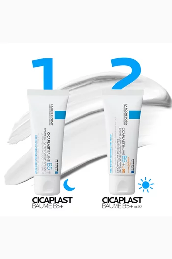 مرطب لا روش بوزيه سيكابلاست لإصلاح البشرة بفيتامين ب5+ وعامل الحماية من الشمس SPF50‏، 40 ملل