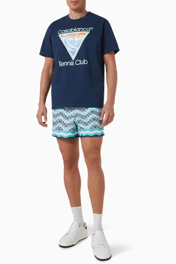 Tennis Club Icon T-shirt in Cotton