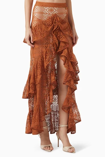 Pine Beach Skirt in Lace