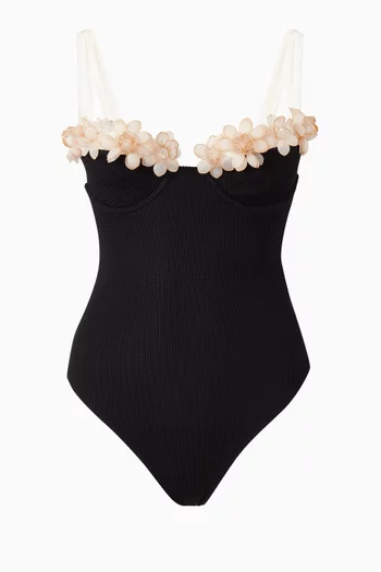 لباس سباحة قطعة واحدة نسيج ميريان