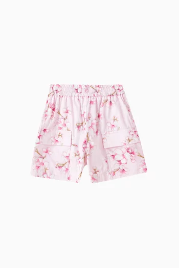 Cherry Blossom Shorts in Cotton