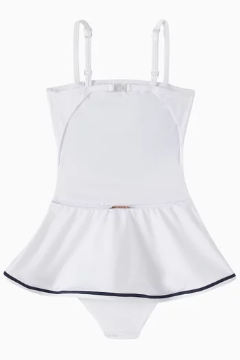 Heart-embellished One-piece Swimsuit