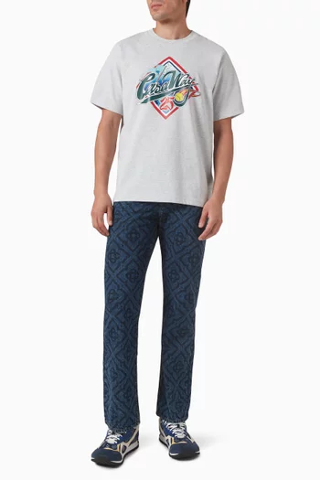 Casa Way World Series T-shirt in Cotton Jersey