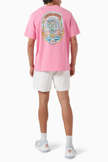 Casa Way Skate T-shirt in Cotton
