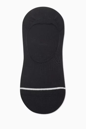 No Show Socks in Cotton-blend