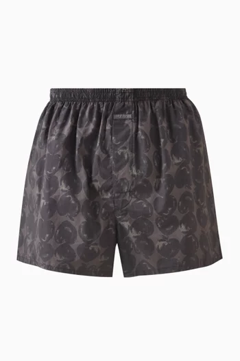 بوكسر بحياكة داخلية 3 بوصات قطن