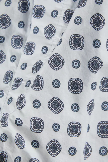 بوكسر بحياكة داخلية 3 بوصات قطن بوبلين