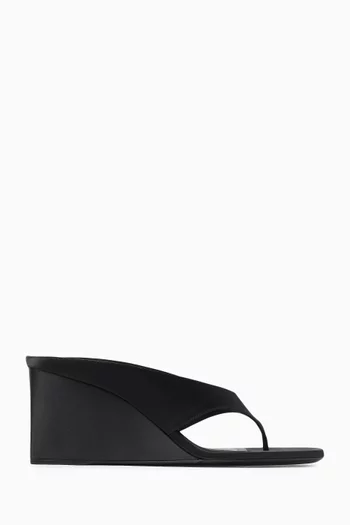Cube 75 Thong Sandals in Satin
