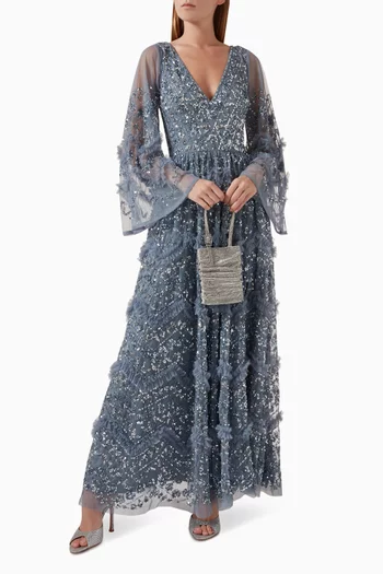Embellished Maxi Dress