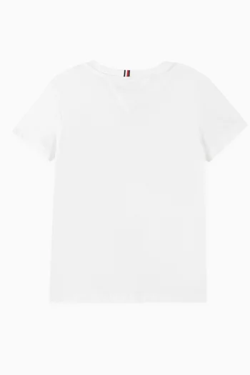 Chest-pocket T-shirt in Cotton