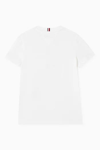 Patch Pocket T-shirt in Cotton-piqué