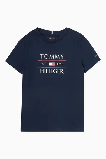 Graphic Logo T-shirt in Cotton