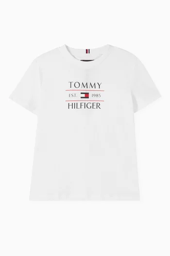 Graphic Logo T-shirt in Cotton