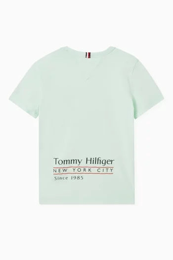 Graphic-print T-shirt in Cotton