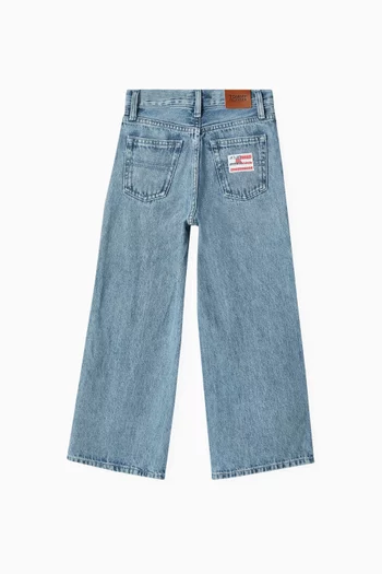 Wide-leg Jeans in Denim