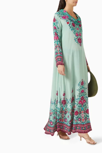 Banera Kaftan in Bemberg Crepe