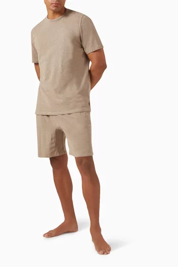 T-shirt & Shorts Set in Cotton