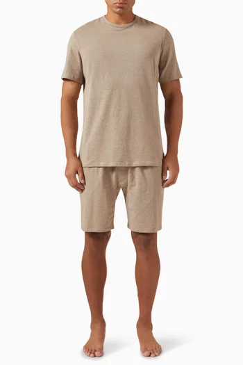 T-shirt & Shorts Set in Cotton