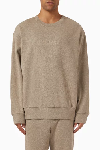 Lounge Sweatshirt in Cotton Terry
