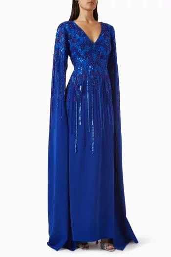 Sequin-embellished Gown