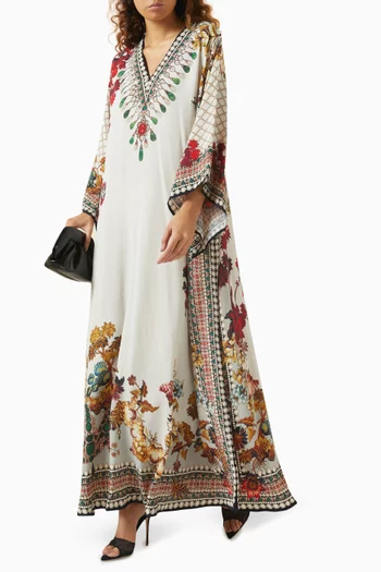 Ghufrina Kaftan in Silk