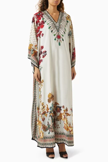 Ghufrina Kaftan in Silk