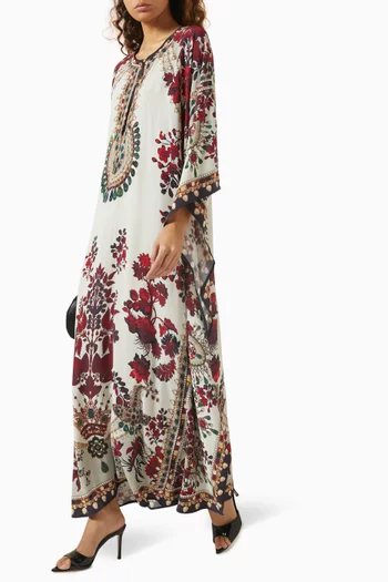 Sharifa Printed Kaftan